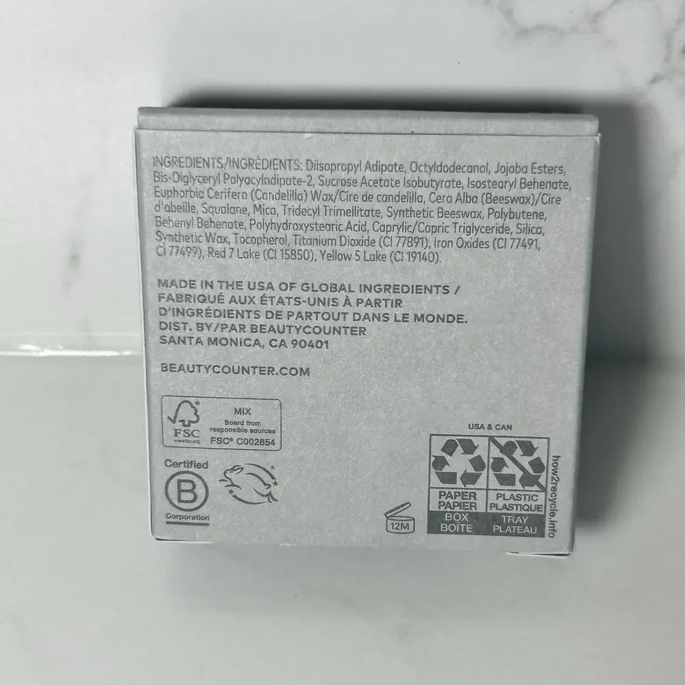 Beautycounter Cheeky Clean Cream Blush CHAI Discontinued 0.15 oz NIB
